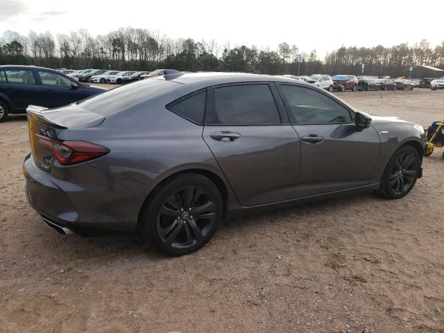 19UUB6F50MA005458 - 2021 ACURA TLX TECH A GRAY photo 3