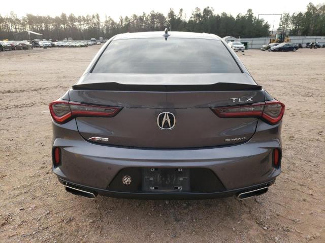 19UUB6F50MA005458 - 2021 ACURA TLX TECH A GRAY photo 6