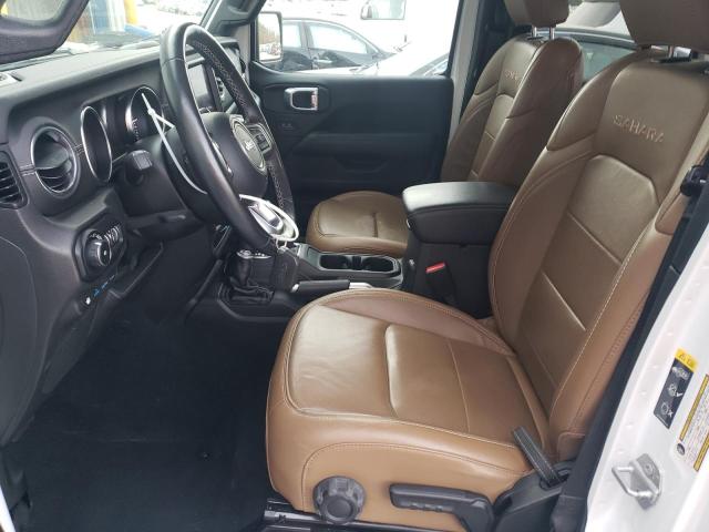 1C4JJXP66NW112407 - 2022 JEEP WRANGLER U SAHARA 4XE WHITE photo 7