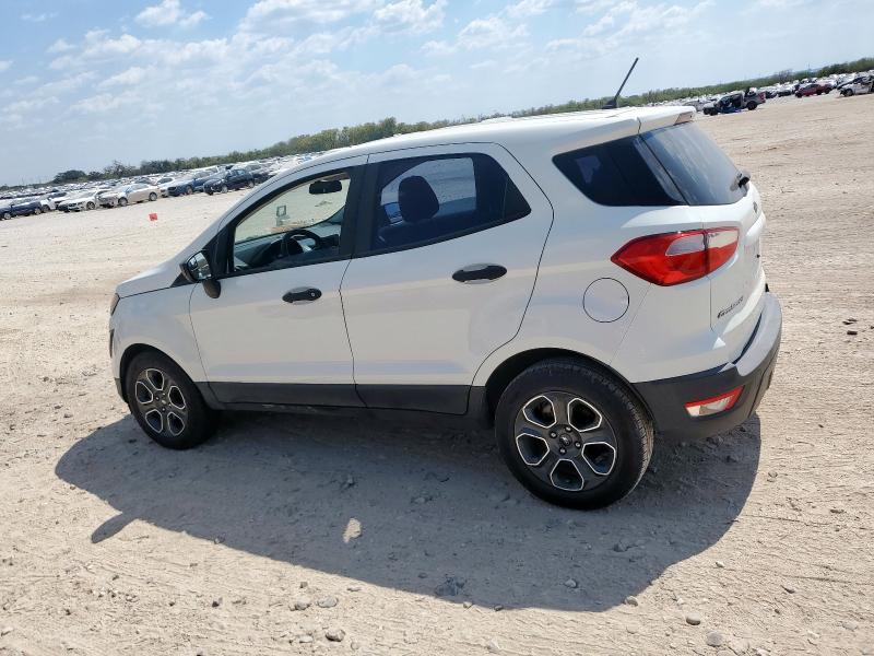 MAJ3S2FE5KC272492 - 2019 FORD ECOSPORT S Biały zdjęcie 2