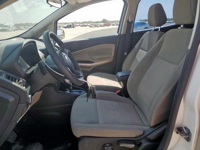 MAJ3S2FE5KC272492 - 2019 FORD ECOSPORT S Biały zdjęcie 7