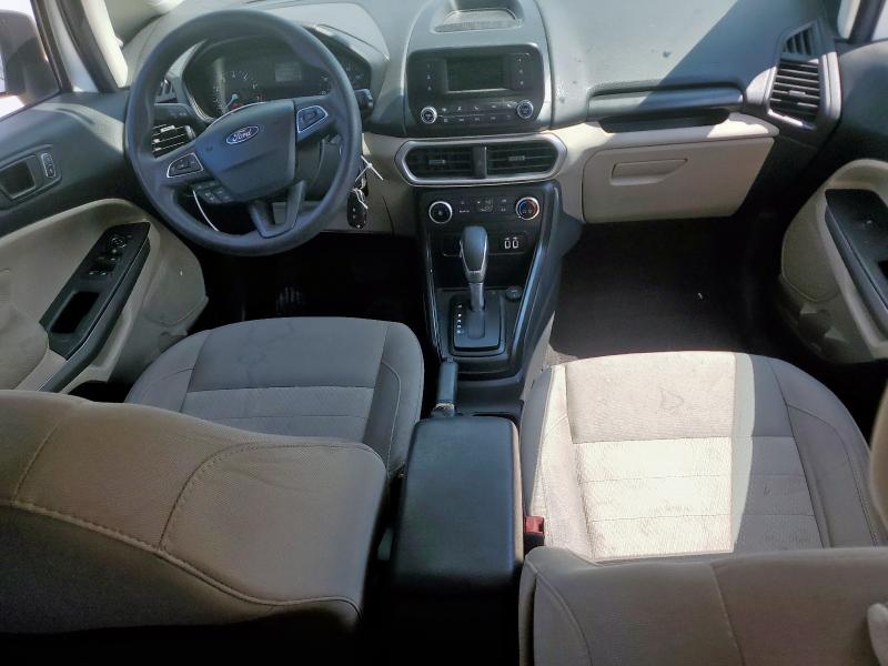 MAJ3S2FE5KC272492 - 2019 FORD ECOSPORT S Biały zdjęcie 8