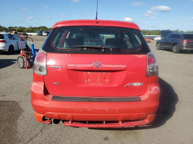 2T1KR32E35C392719 - 2005 TOYOTA COROLLA MA XR RED photo 6