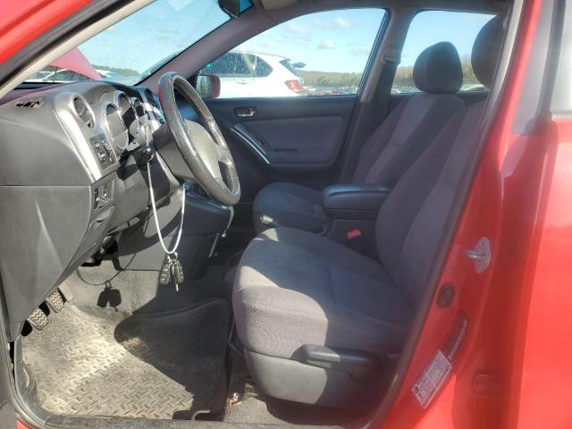 2T1KR32E35C392719 - 2005 TOYOTA COROLLA MA XR RED photo 7