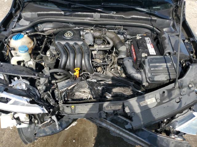 3VW2K7AJ2EM399630 - 2014 VOLKSWAGEN JETTA BASE BLACK photo 11