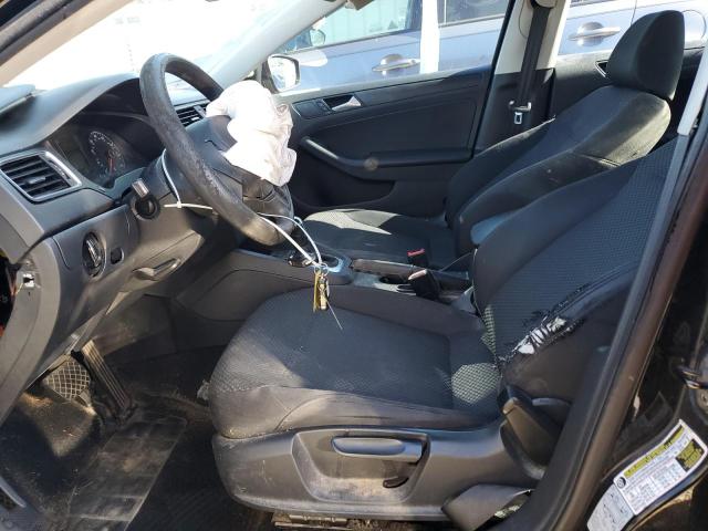 3VW2K7AJ2EM399630 - 2014 VOLKSWAGEN JETTA BASE BLACK photo 7