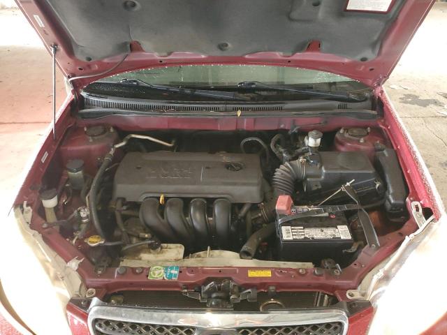 1NXBR32E45Z438962 - 2005 TOYOTA COROLLA CE 红色 照片 11