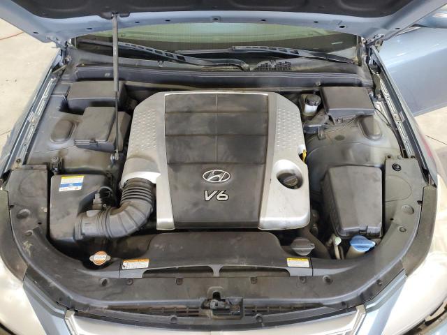 KMHGC4DEXBU133195 - 2011 HYUNDAI GENESIS 3.8L ლურჯი ფოტო 11