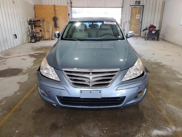 KMHGC4DEXBU133195 - 2011 HYUNDAI GENESIS 3.8L ლურჯი ფოტო 5