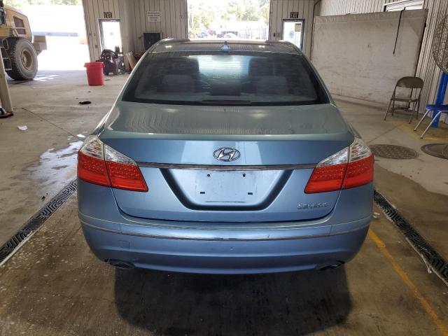 KMHGC4DEXBU133195 - 2011 HYUNDAI GENESIS 3.8L ლურჯი ფოტო 6