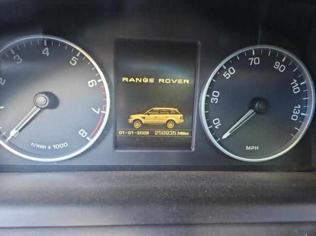 SALSF2D41CA726733 - 2012 LAND ROVER RANGE ROVE HSE BLACK photo 8