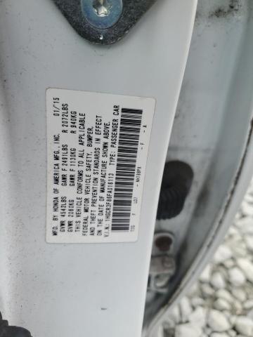 1HGCR3F86FA016113 - 2015 HONDA ACCORD EXL WHITE photo 12