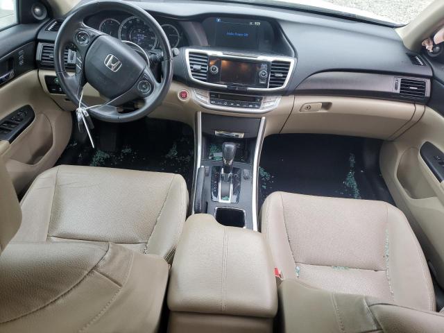 1HGCR3F86FA016113 - 2015 HONDA ACCORD EXL WHITE photo 8