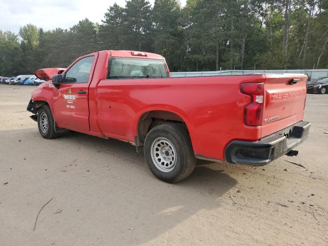 3GCNAAED5PG125330 - 2023 CHEVROLET SILVERADO C1500 أحمر صورة 2