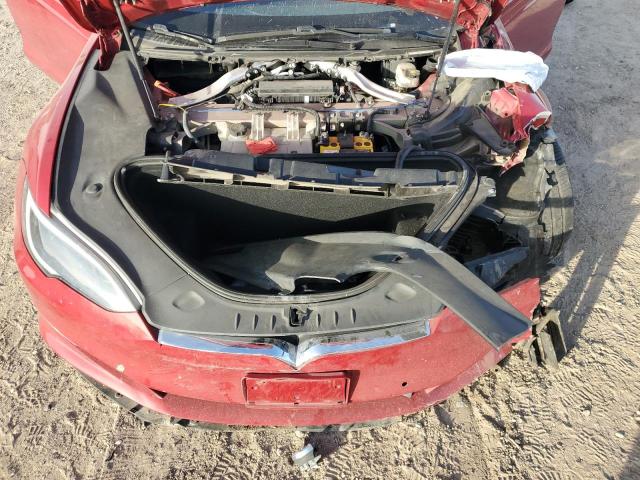 5YJSA1E45LF398626 - 2020 TESLA MODEL S 红色 照片 11