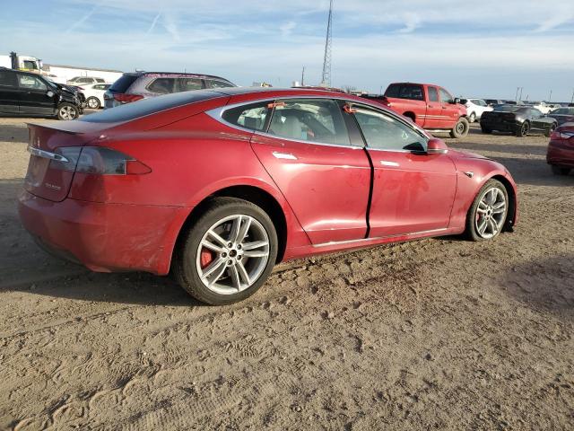 5YJSA1E45LF398626 - 2020 TESLA MODEL S 红色 照片 3