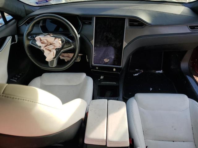 5YJSA1E45LF398626 - 2020 TESLA MODEL S 红色 照片 8