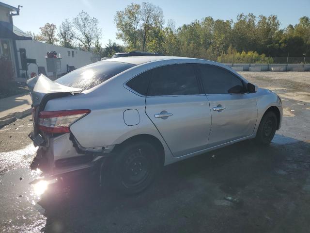 3N1AB7AP5EL676153 - 2014 NISSAN SENTRA S 银色 照片 3