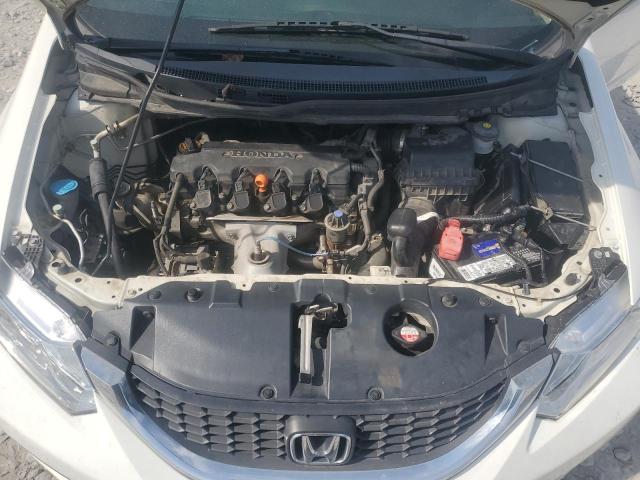 2HGFB2F56DH505191 - 2013 HONDA CIVIC LX أبيض صورة 11