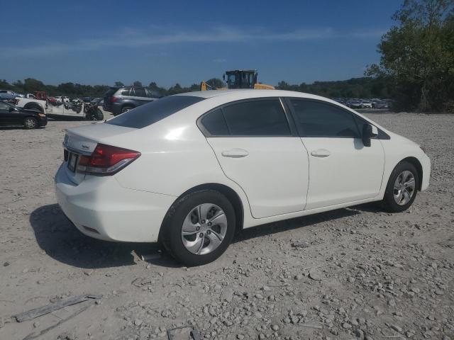 2HGFB2F56DH505191 - 2013 HONDA CIVIC LX أبيض صورة 3