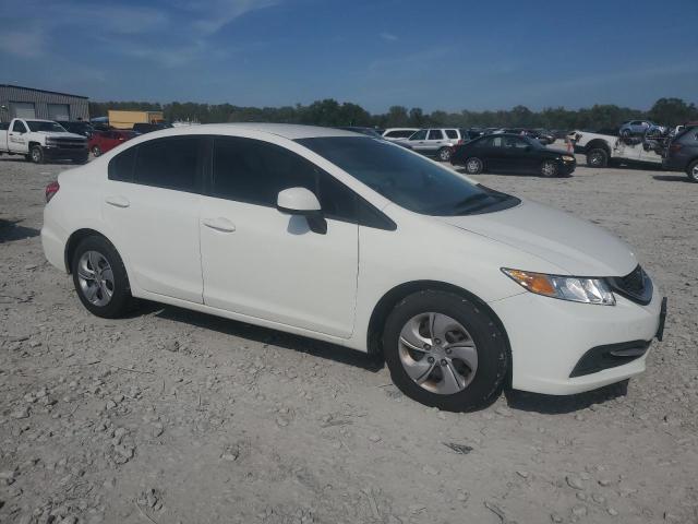 2HGFB2F56DH505191 - 2013 HONDA CIVIC LX أبيض صورة 4