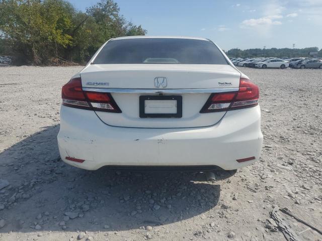 2HGFB2F56DH505191 - 2013 HONDA CIVIC LX أبيض صورة 6