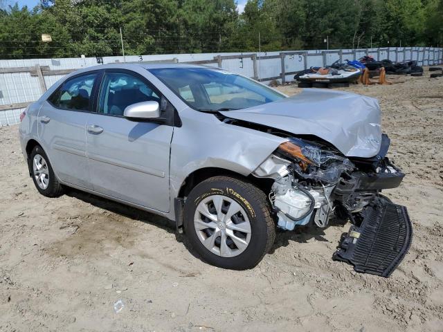 2T1BURHE8HC911440 - 2017 TOYOTA COROLLA L SILVER photo 4