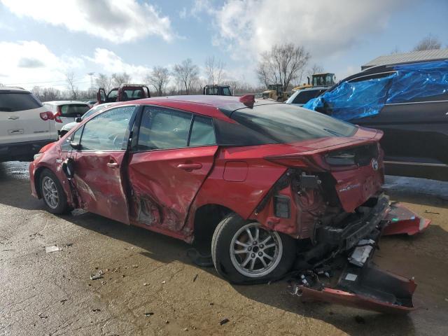 JTDKARFP7H3025485 - 2017 TOYOTA PRIUS PRIM 红色 照片 2