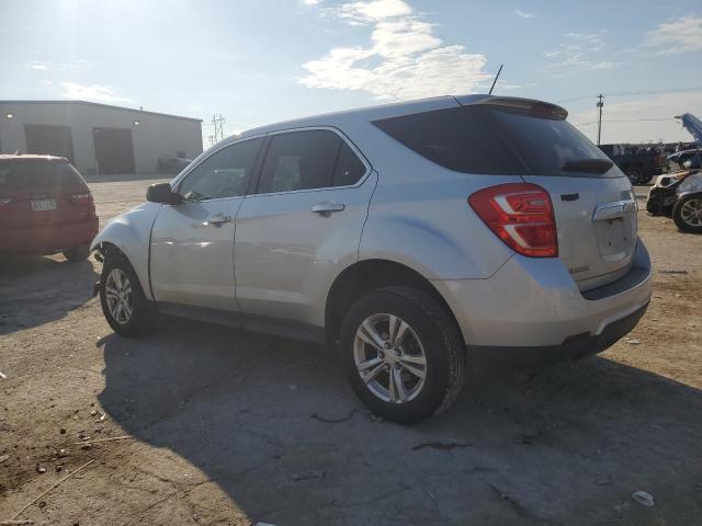 2GNALBEK5H1537603 - 2017 CHEVROLET EQUINOX LS Srebrny zdjęcie 2