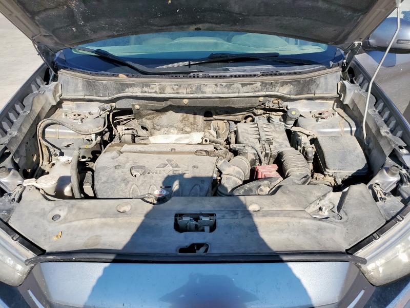 JA4AP3AU2KU002289 - 2019 MITSUBISHI OUTLANDER ES ნაცრისფერი ფოტო 12