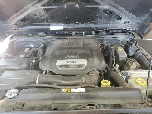 1C4BJWDG4GL156843 - 2016 JEEP WRANGLER U SPORT Schwarz Foto 12