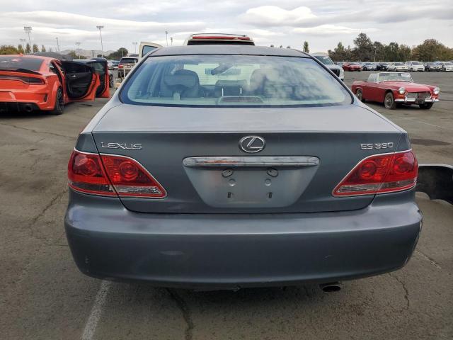 JTHBA30G755094441 - 2005 LEXUS ES 330 GRAY photo 6