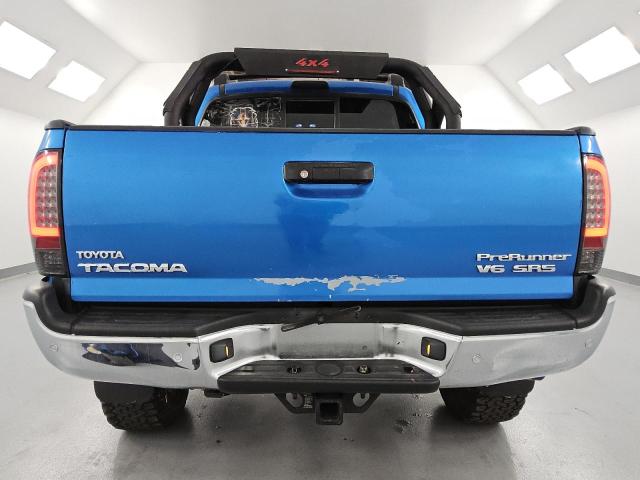 3TMJU62N05M002100 - 2005 TOYOTA TACOMA DOUBLE CAB PRERUNNER BLUE photo 6