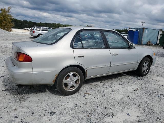 2T1BR12E22C585847 - 2002 TOYOTA COROLLA CE SILVER photo 3