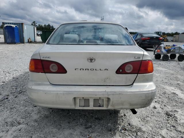 2T1BR12E22C585847 - 2002 TOYOTA COROLLA CE SILVER photo 6