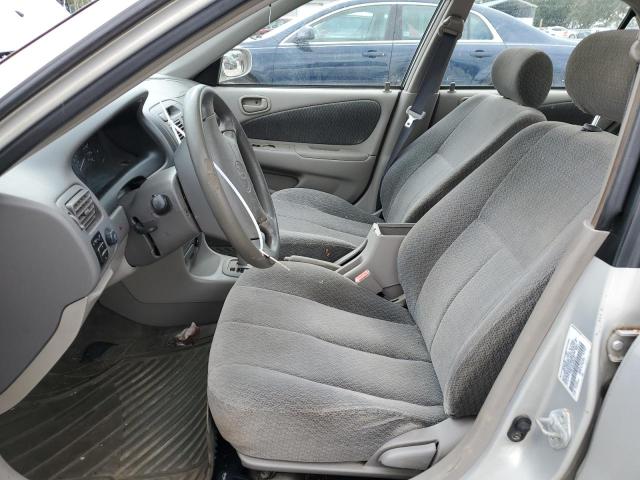 2T1BR12E22C585847 - 2002 TOYOTA COROLLA CE SILVER photo 7