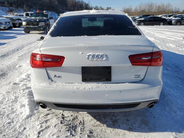 WAUHMAFC1EN090684 - 2014 AUDI A6 PRESTIGE თეთრი ფოტო 6