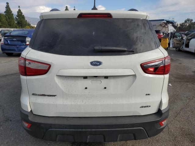MAJ6S3GL0KC285408 - 2019 FORD ECOSPORT SE თეთრი ფოტო 6