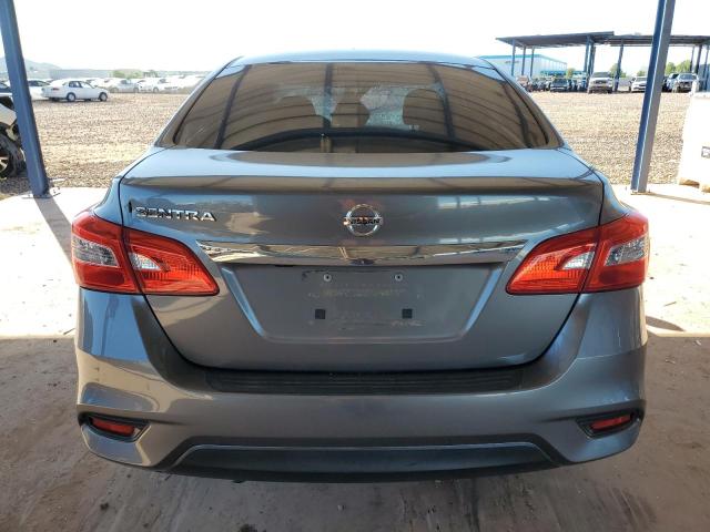 3N1AB7APXJY241013 - 2018 NISSAN SENTRA S Сірий фото 6