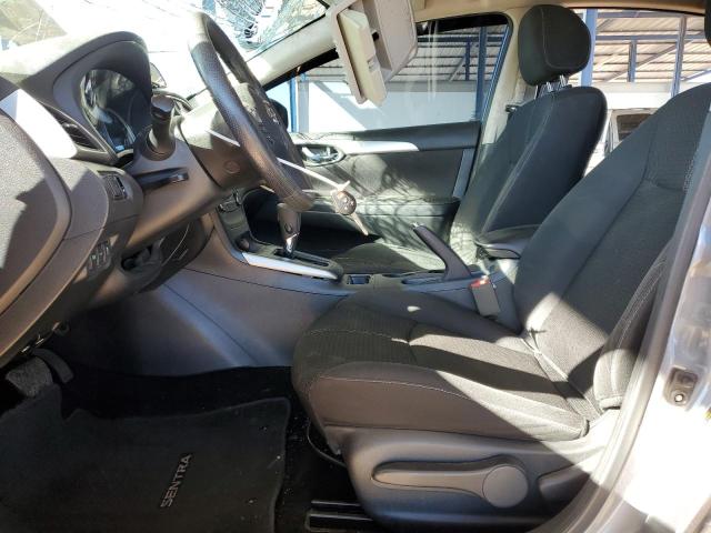 3N1AB7APXJY241013 - 2018 NISSAN SENTRA S Сірий фото 7