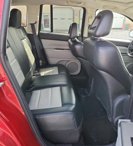 1J8FT57W57D216303 - 2007 JEEP COMPASS LIMITED ბურგუნდია ფოტო 10