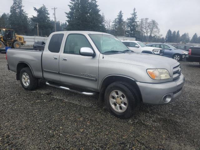 5TBRU34136S479500 - 2006 TOYOTA TUNDRA ACCESS CAB SR5 SILVER photo 4