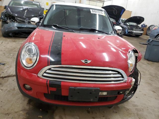 WMWMF33559TT69230 - 2009 MINI COOPER RED photo 5