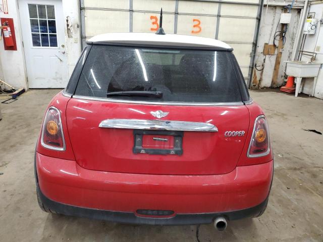 WMWMF33559TT69230 - 2009 MINI COOPER RED photo 6