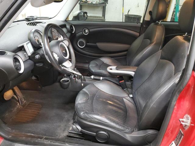 WMWMF33559TT69230 - 2009 MINI COOPER RED photo 7