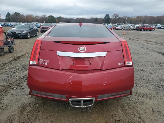 1G6DJ1E3XC0100508 - 2012 CADILLAC CTS PERFORMANCE COLLECTION Kırmızı fotoğraf 6