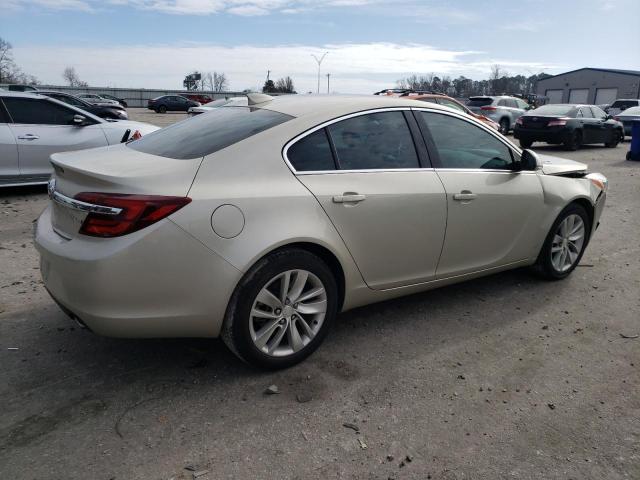 2G4GK5EX3F9287887 - 2015 BUICK REGAL TAN photo 3