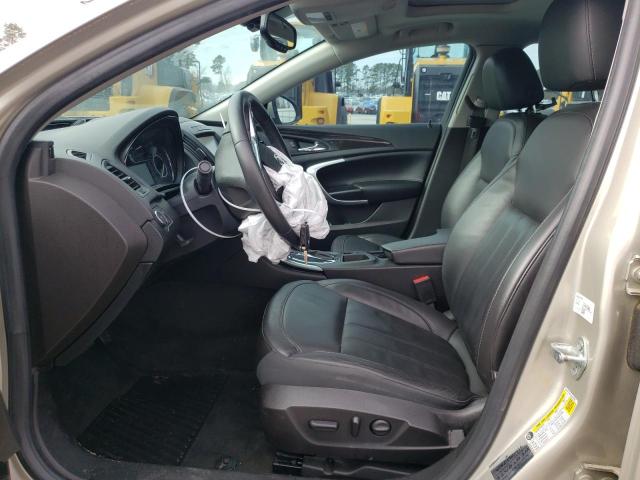 2G4GK5EX3F9287887 - 2015 BUICK REGAL TAN photo 7