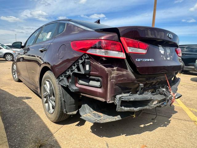 5XXGT4L31KG357515 - 2019 KIA OPTIMA LX Марун фото 3