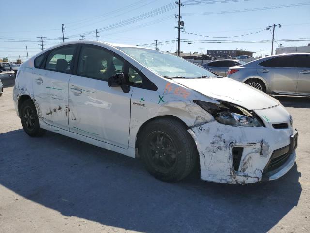 JTDKN3DU2C1542434 - 2012 TOYOTA PRIUS WHITE photo 4